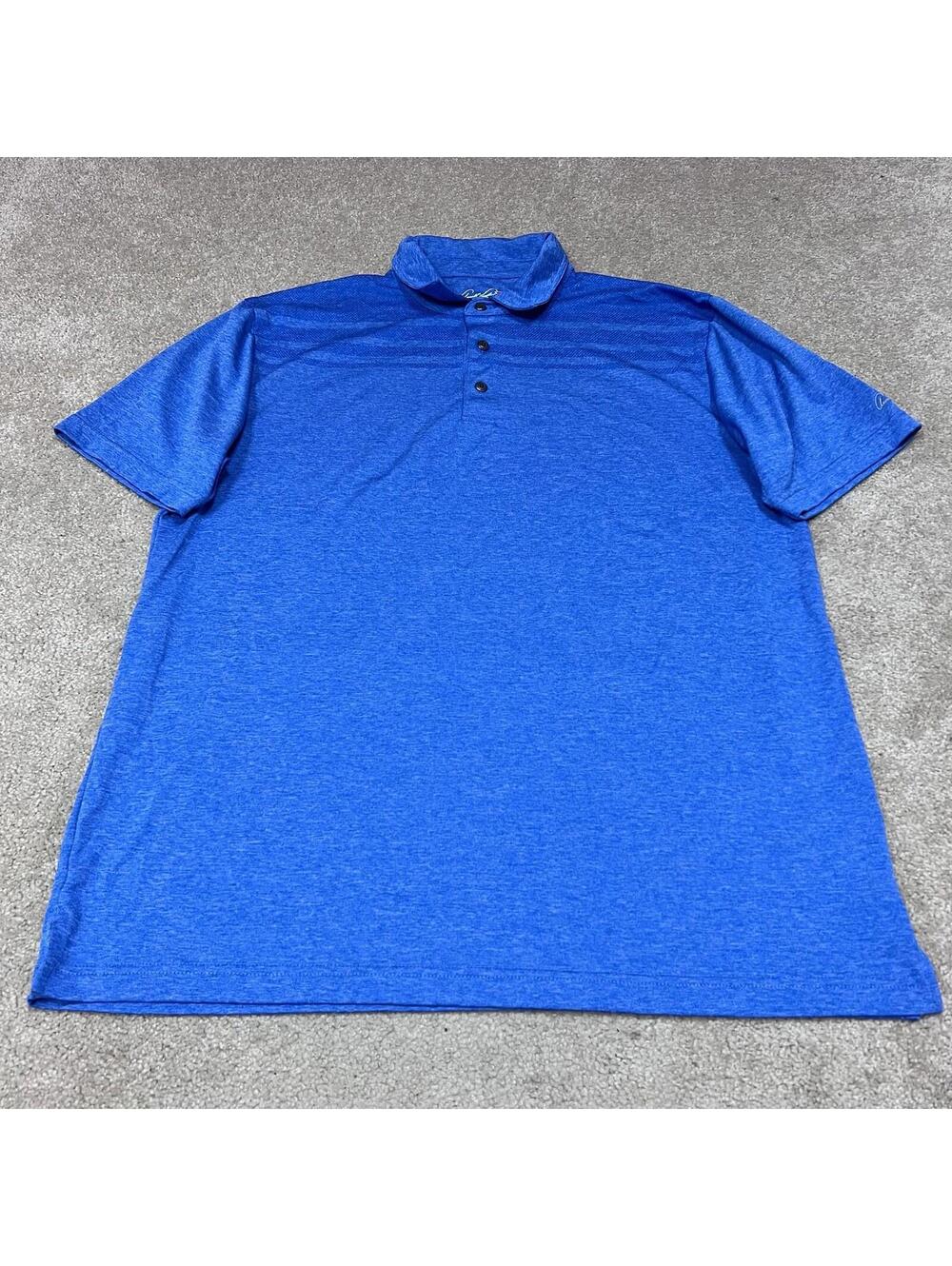 Arnold Palmer Polo Men’s Blue Short Sleeve Size Large